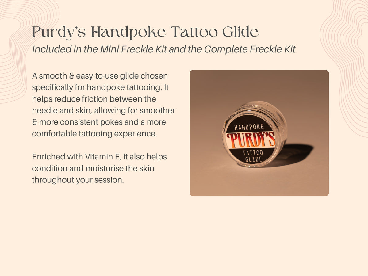 Mini Freckle Handpoke Tattoo Kit