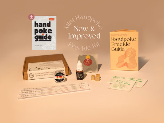 Mini Freckle Handpoke Tattoo Kit