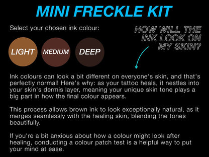 Mini Freckle Handpoke Tattoo Kit