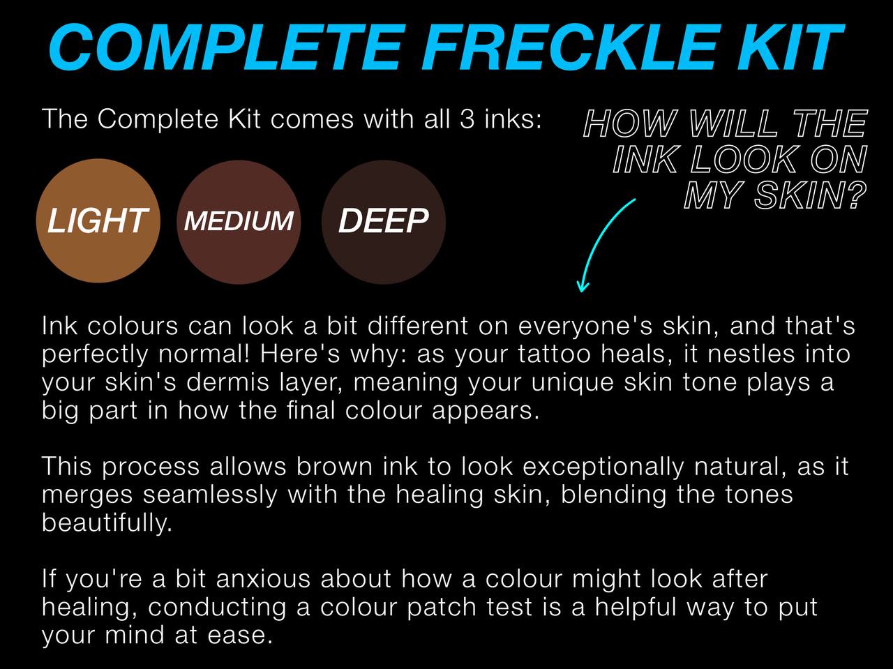 Complete Freckle Handpoke Tattoo Kit