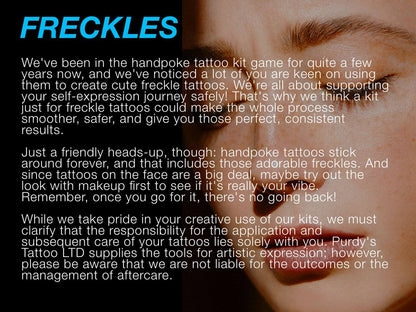 Complete Freckle Handpoke Tattoo Kit