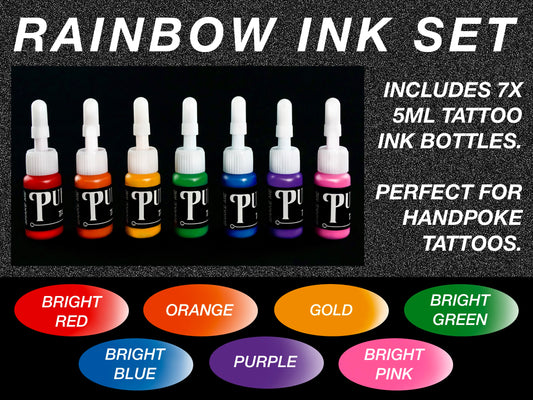 Rainbow Ink Set