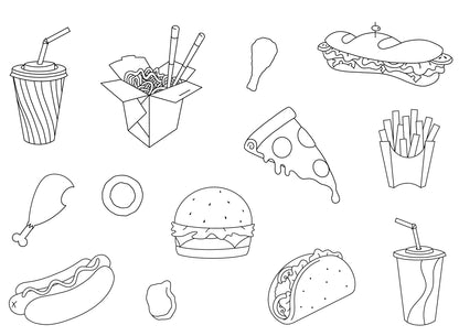 Yummy Stencils | Ready-to-use Pre-Printed Handpoke Tattoo Transfers